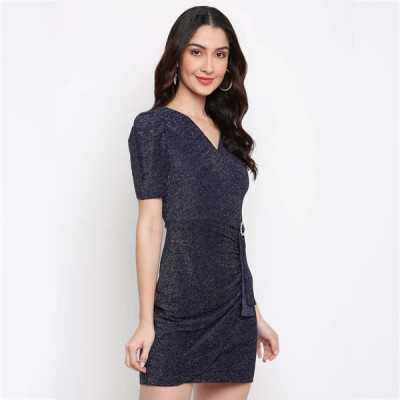 Women Textured Bodycon Dress