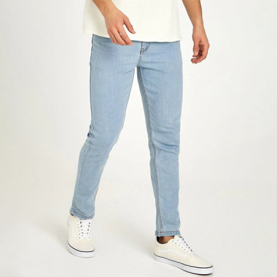 "Men Blue Slim Fit Cotton Jeans "