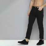 "Men Black Slim Fit Stretchable Jeans "