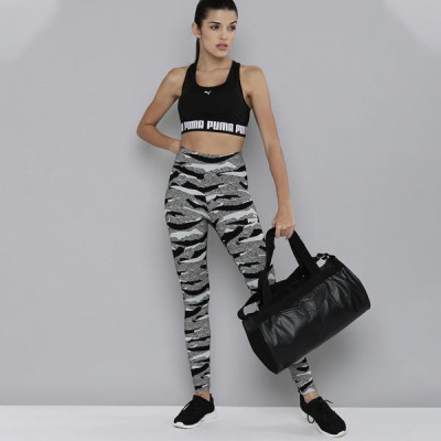 Women Grey Animal Printed Leggings