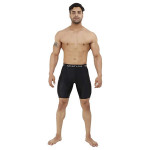 Never Lose Men's Nylon Sports Half Compression Pant